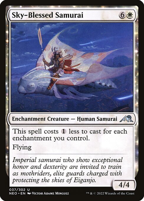 Sky-Blessed Samurai — Front