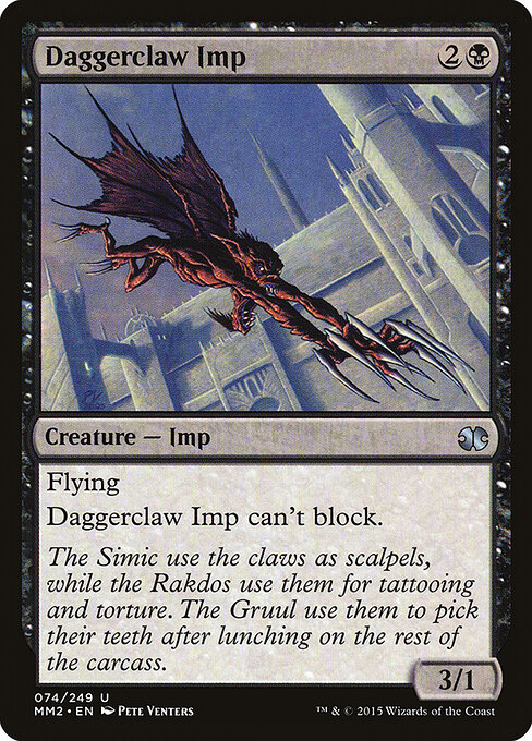 Daggerclaw Imp — Front