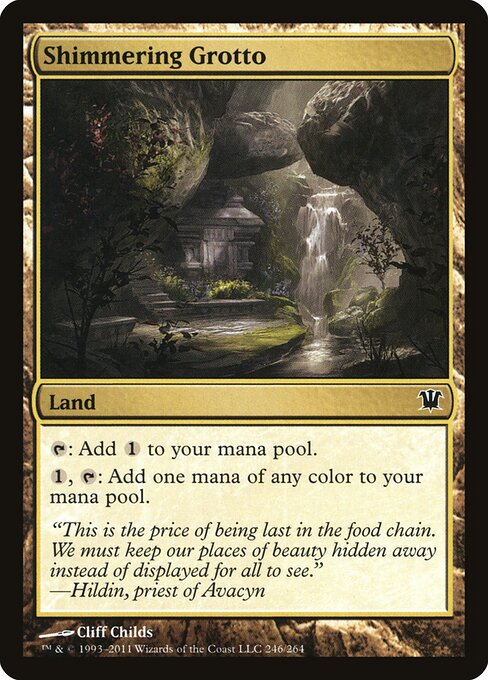 Shimmering Grotto — Front