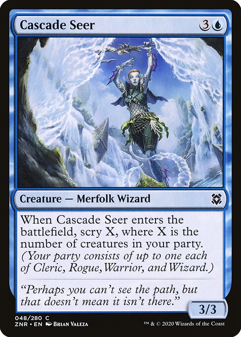 Cascade Seer — Front