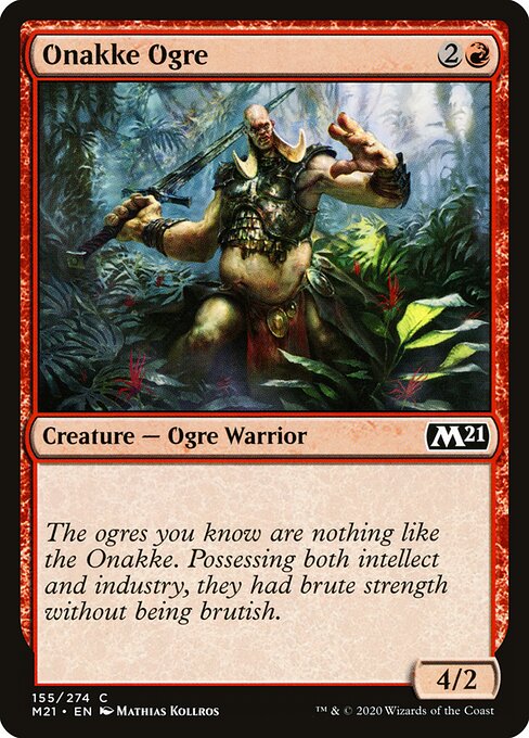 Onakke Ogre — Front