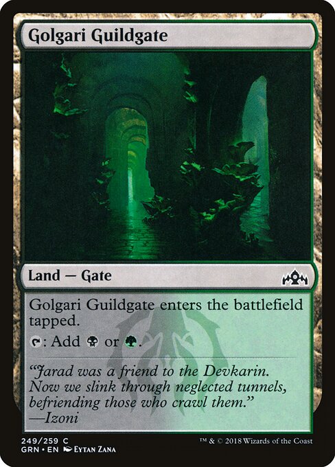 Golgari Guildgate (249) — Front