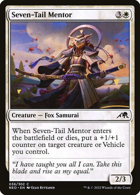 Seven-Tail Mentor — Front