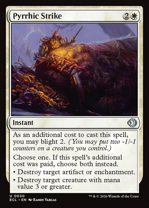 Pyrrhic Strike — Front