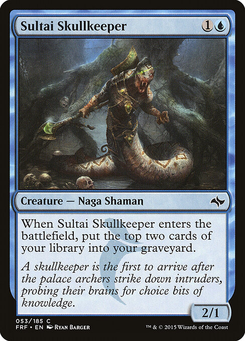 Sultai Skullkeeper — Front