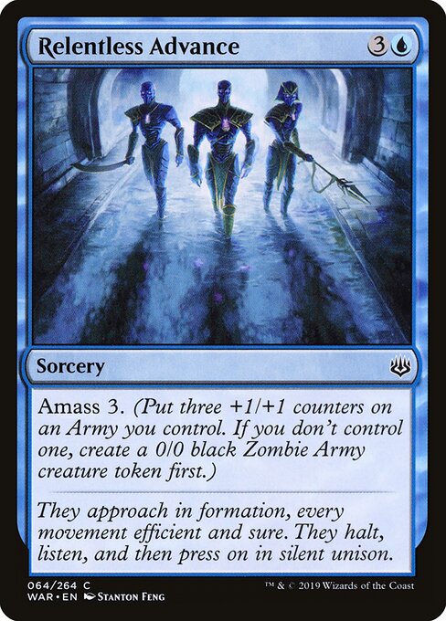 Relentless Advance — Front