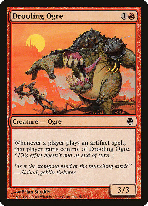 Drooling Ogre — Front