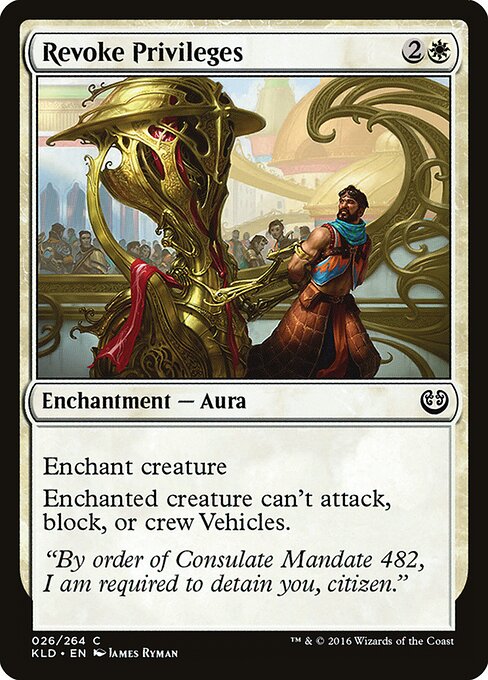 Revoke Privileges — Front