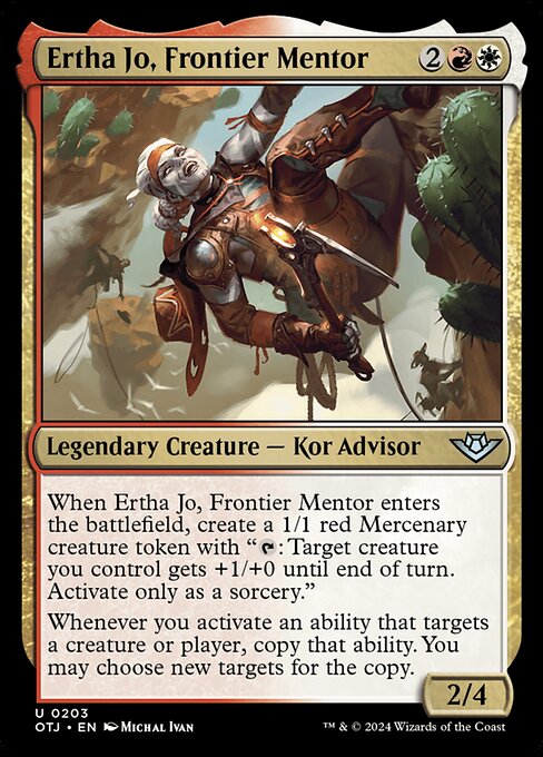 Ertha Jo, Frontier Mentor — Front