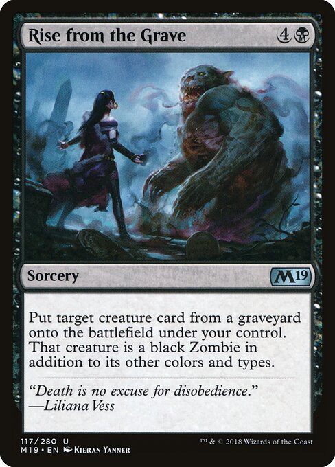 Rise from the Grave — Front
