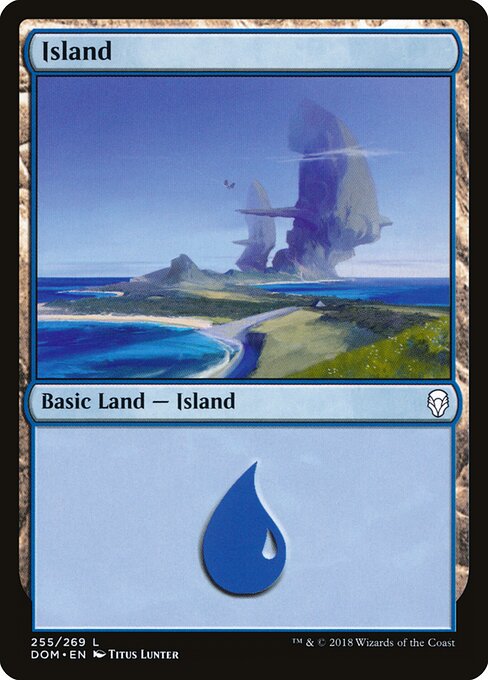 Island (255) — Front