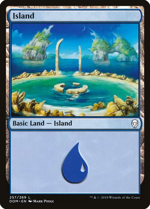 Island (257) — Front