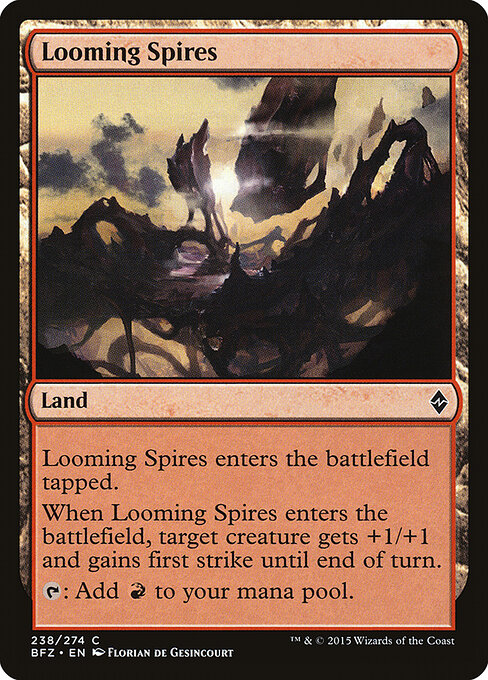 Looming Spires — Front