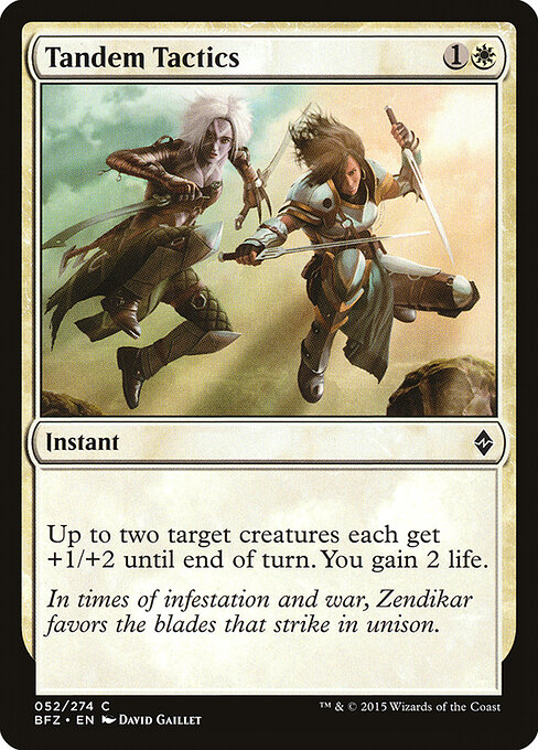 Tandem Tactics — Front