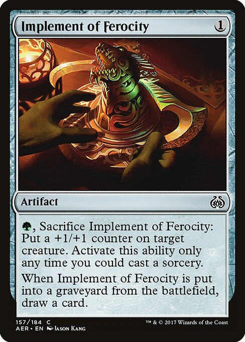 Implement of Ferocity — Front