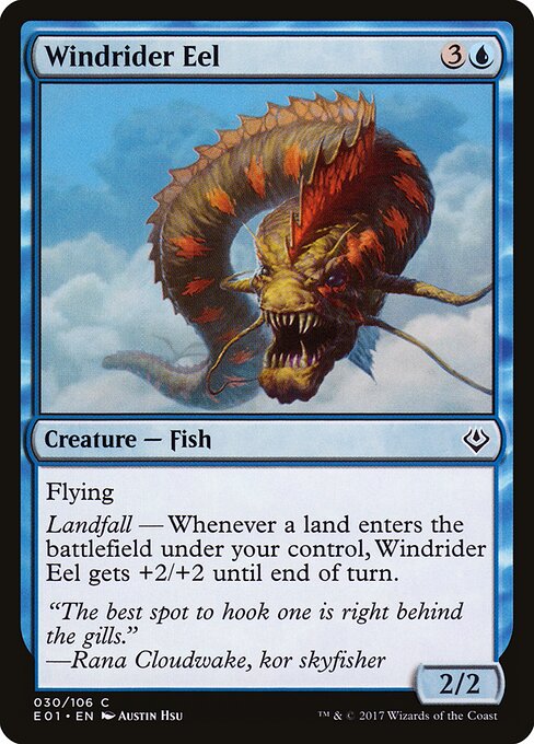 Windrider Eel — Front