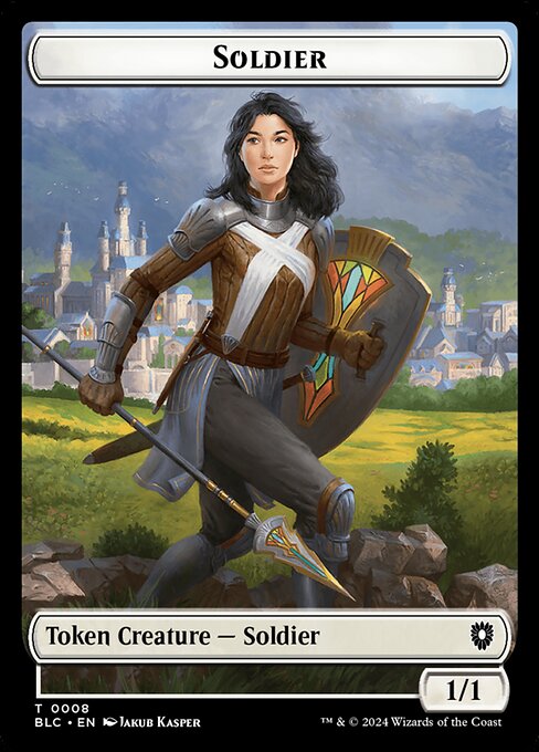 Soldier // Citizen Double-Sided Token — Front — Soldier