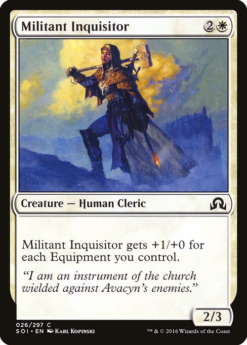Militant Inquisitor — Front