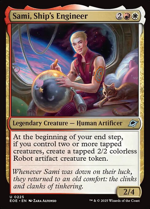 Sami, Ship's Engineer — Front