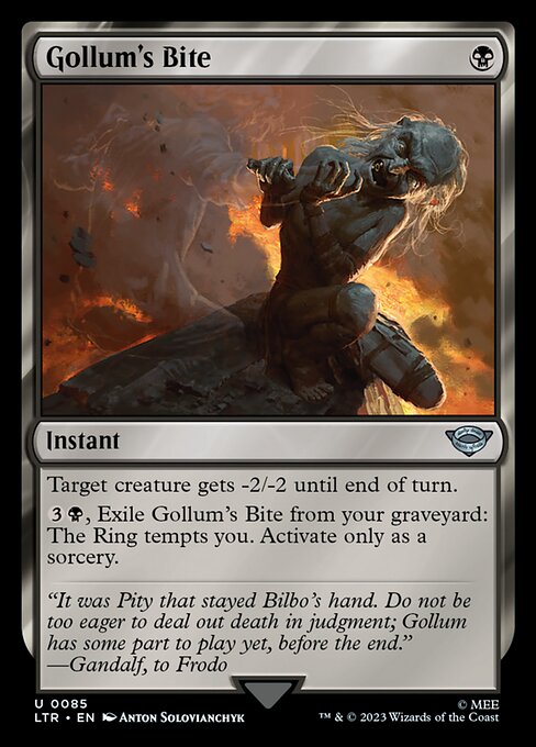 Gollum's Bite — Front