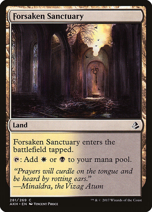 Forsaken Sanctuary — Front