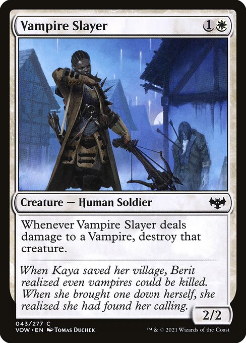 Vampire Slayer — Front