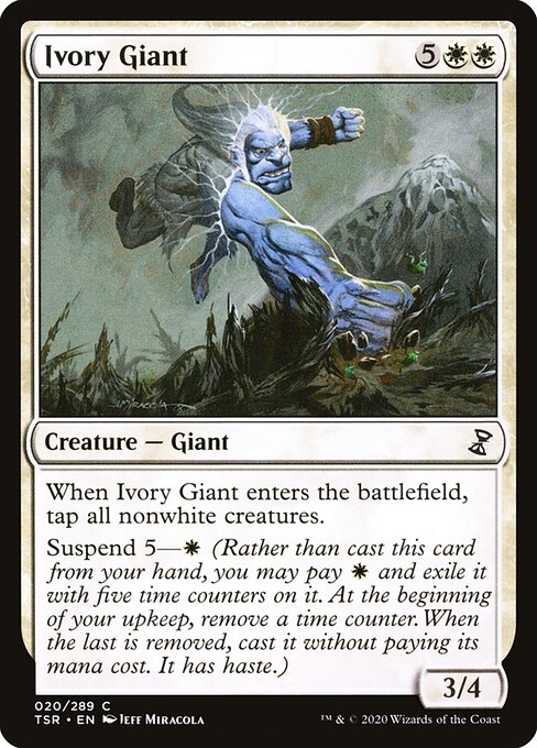 Ivory Giant — Front
