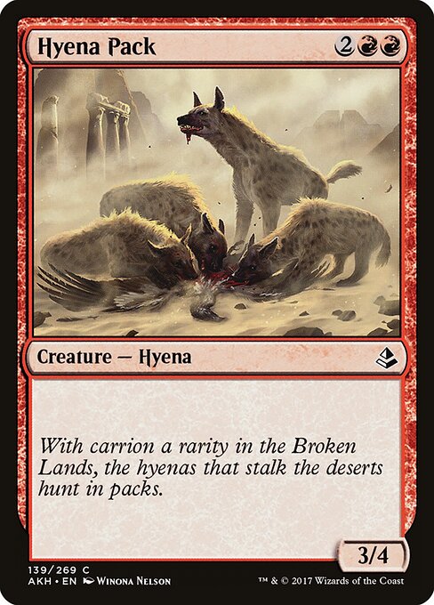 Hyena Pack — Front