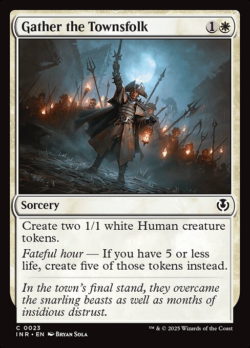 Gather the Townsfolk — Front
