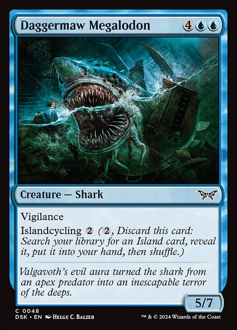 Daggermaw Megalodon — Front