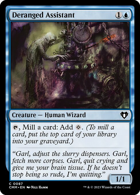 Deranged Assistant — Front