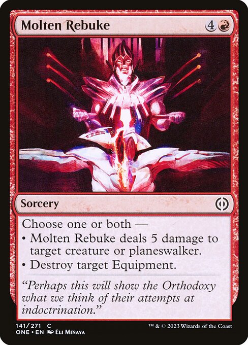 Molten Rebuke — Front