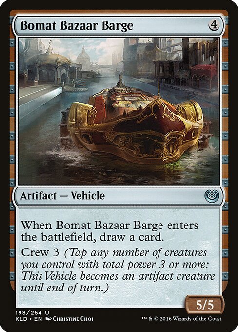 Bomat Bazaar Barge — Front