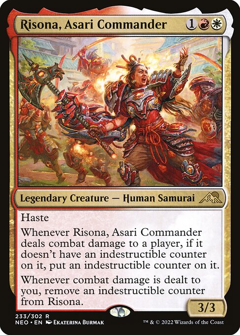 Risona, Asari Commander — Front