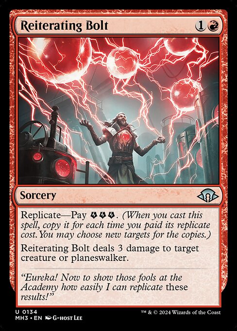 Reiterating Bolt — Front