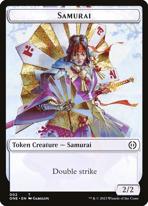 Samurai Token — Front