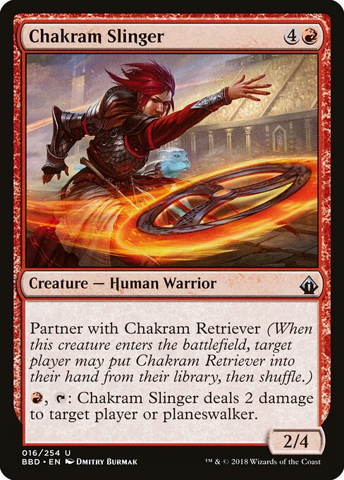 Chakram Slinger — Front