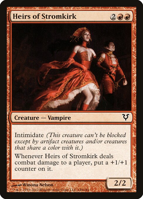 Heirs of Stromkirk — Front