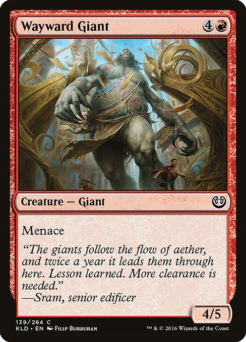 Wayward Giant — Front