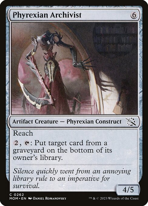 Phyrexian Archivist — Front