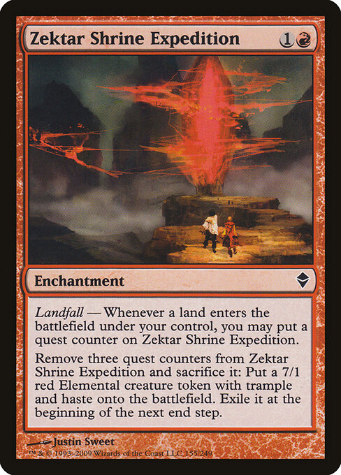 Zektar Shrine Expedition — Front