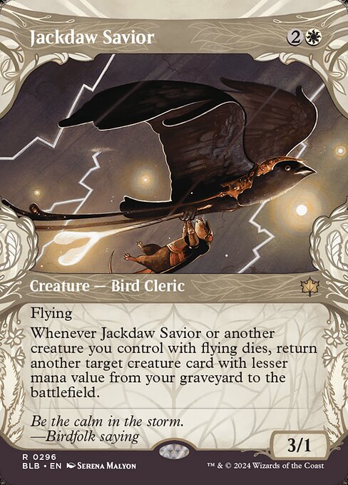 Jackdaw Savior (Showcase) — Front