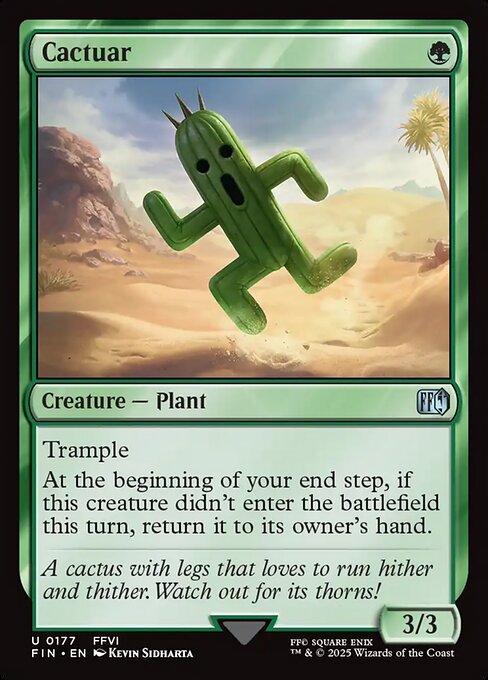 Cactuar — Front