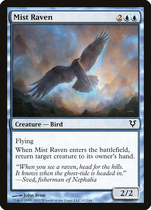 Mist Raven — Front
