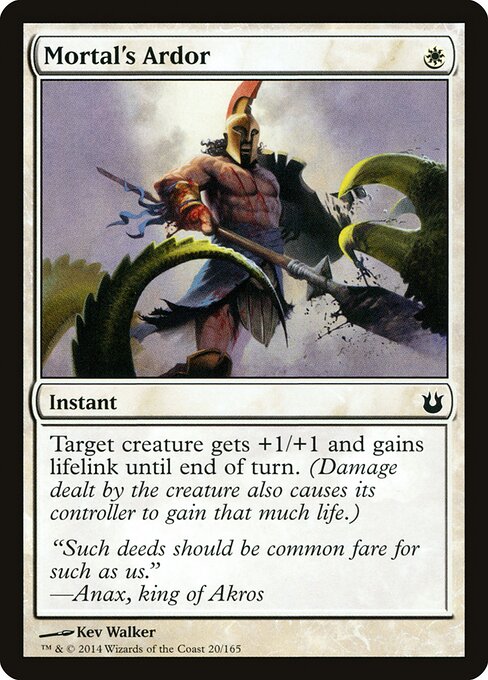Mortal's Ardor — Front