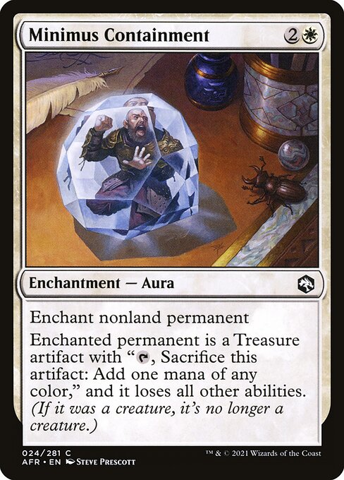Minimus Containment — Front
