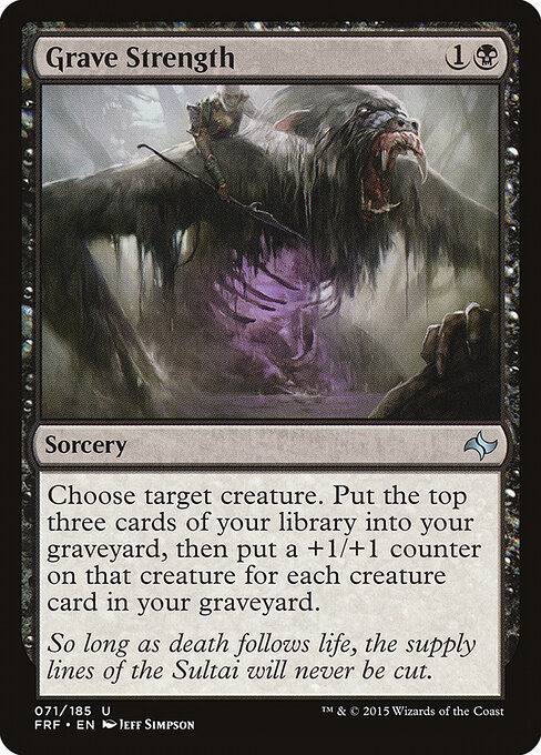 Grave Strength — Front