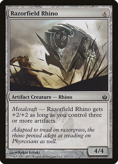 Razorfield Rhino — Front