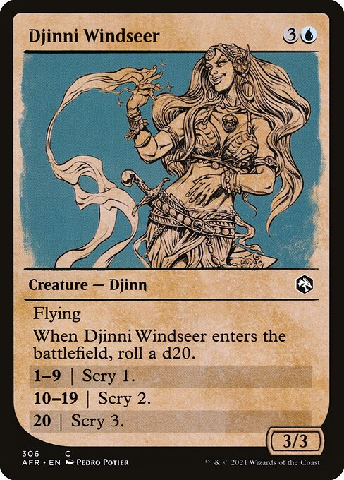 Djinni Windseer (Showcase) — Front