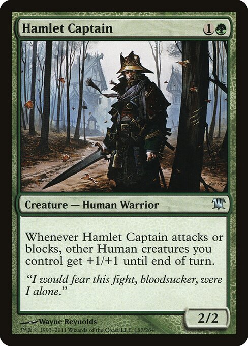 Hamlet Captain — Front